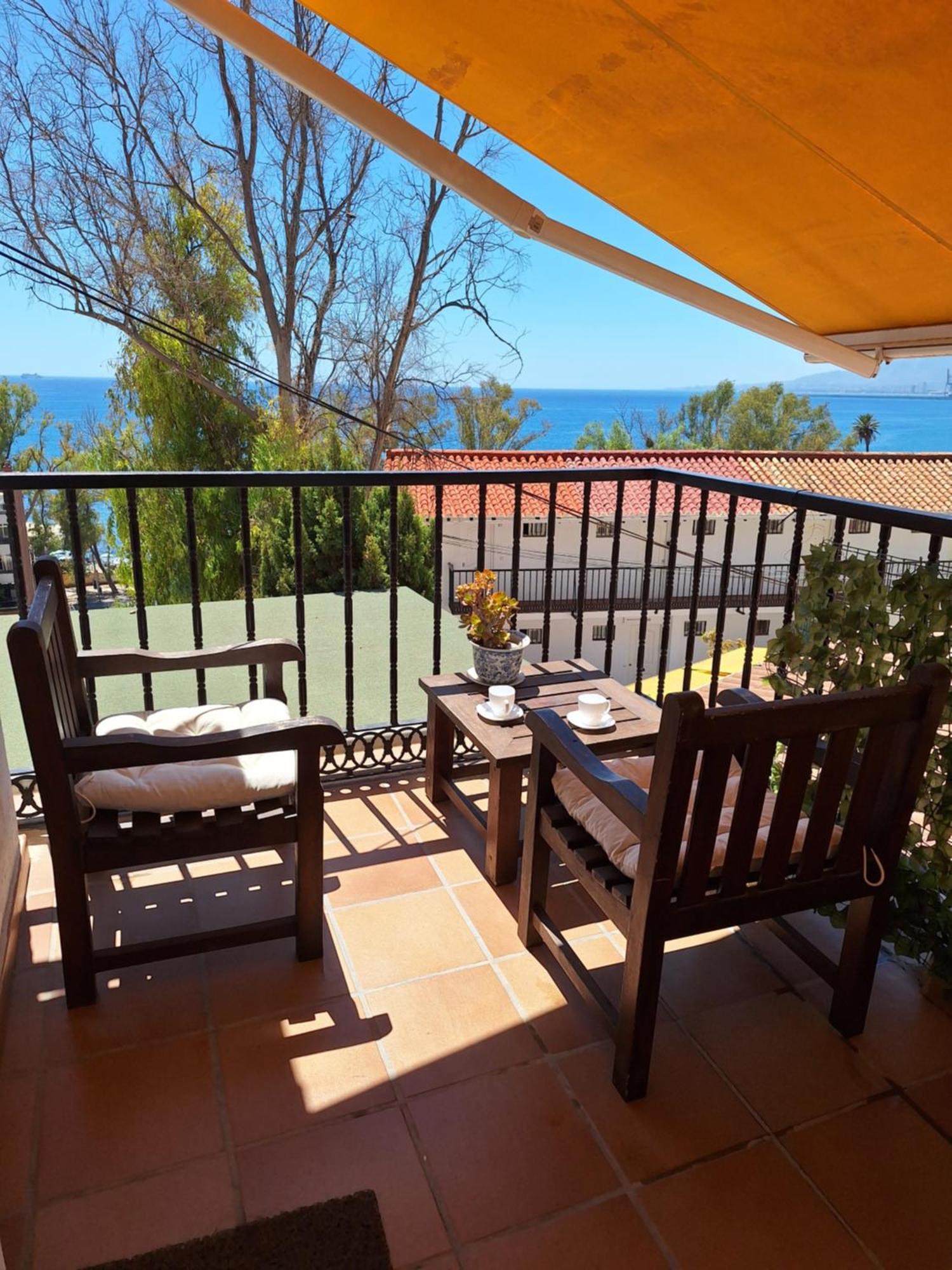 El Balneario Beach And Views, Apartamento Y Terraza Malaga Bagian luar foto