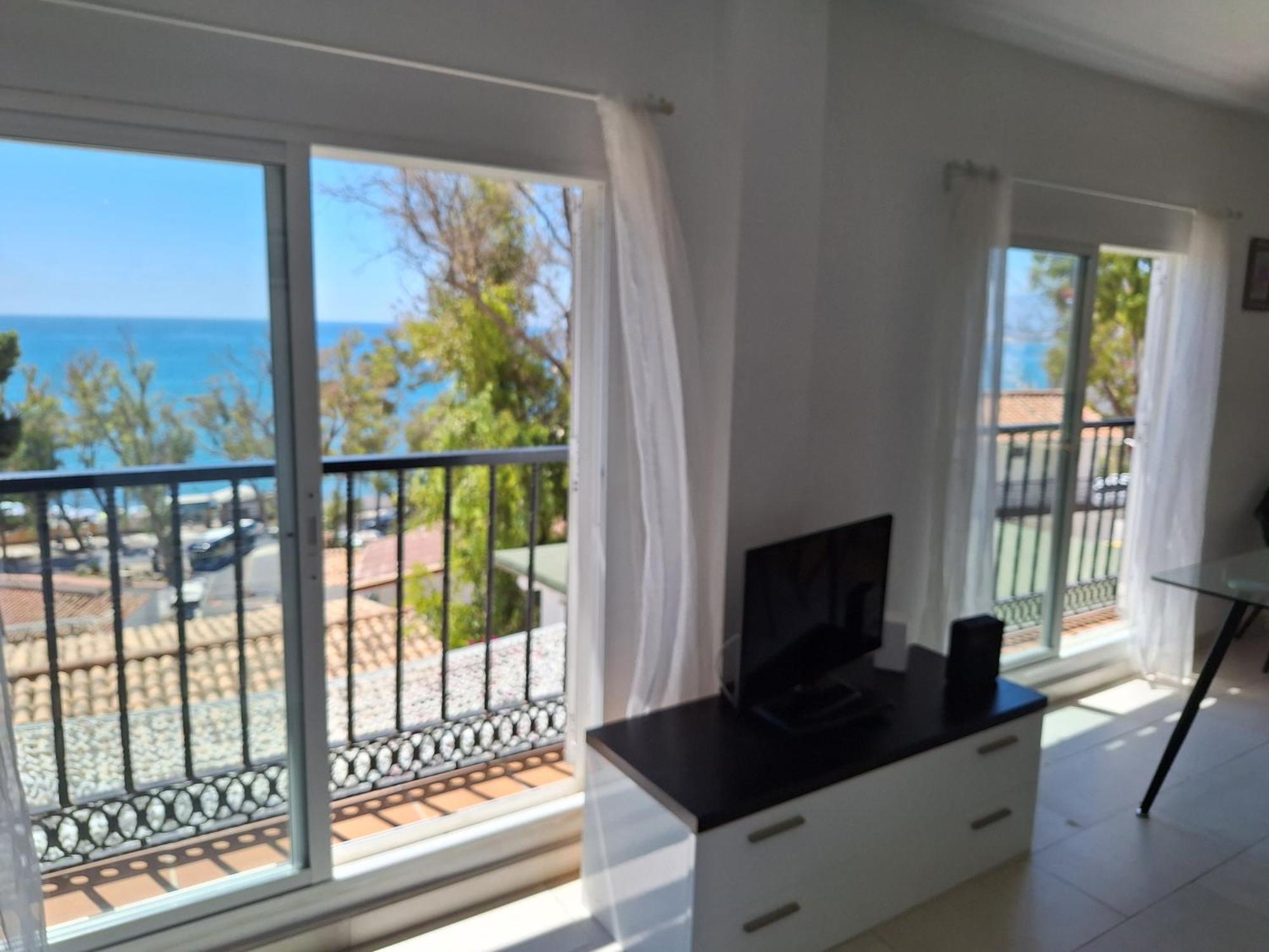 El Balneario Beach And Views, Apartamento Y Terraza Malaga Bagian luar foto