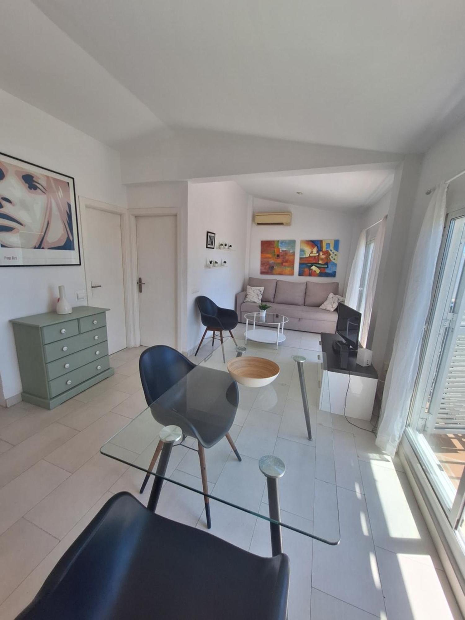 El Balneario Beach And Views, Apartamento Y Terraza Malaga Bagian luar foto