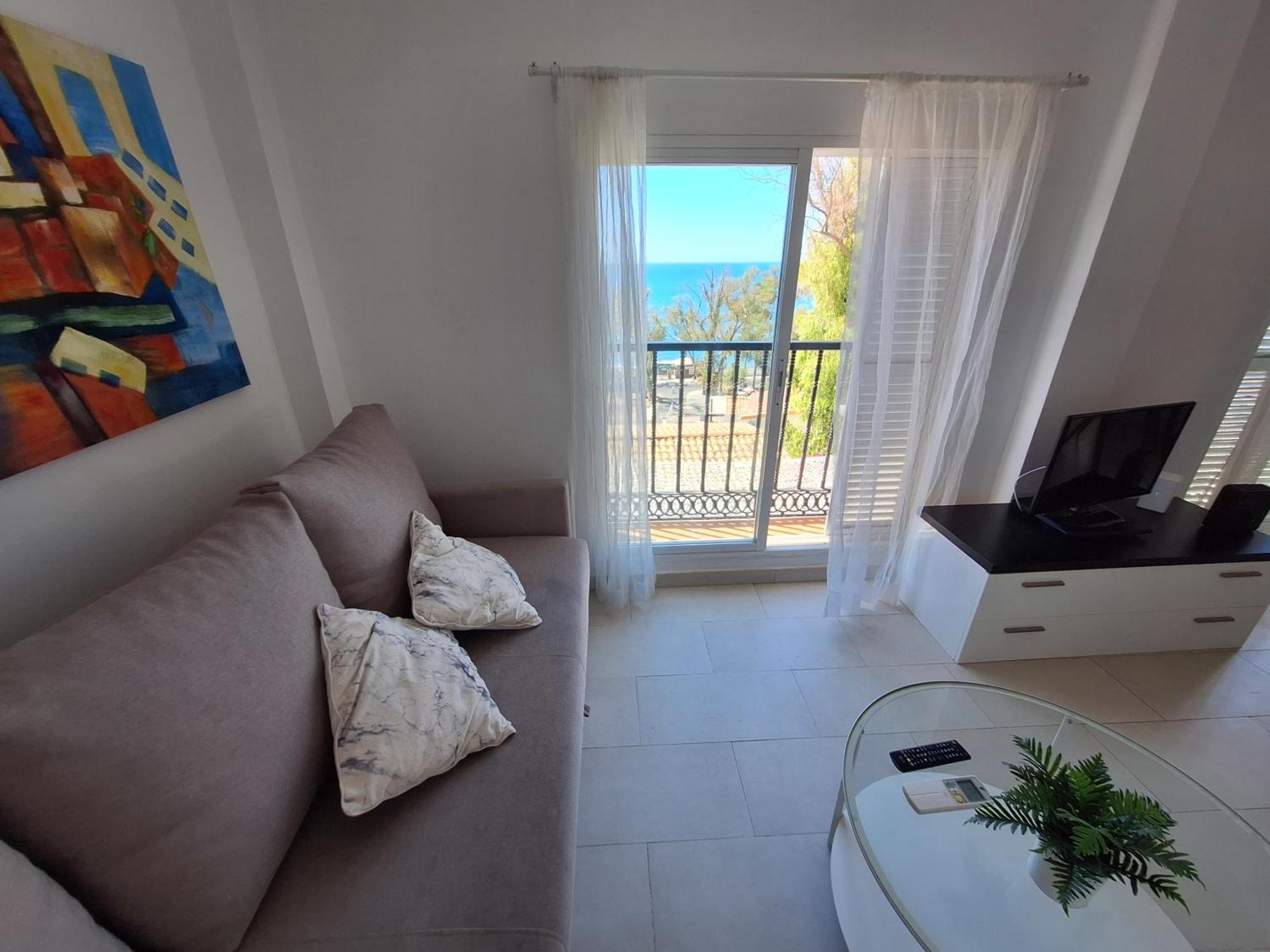El Balneario Beach And Views, Apartamento Y Terraza Malaga Bagian luar foto