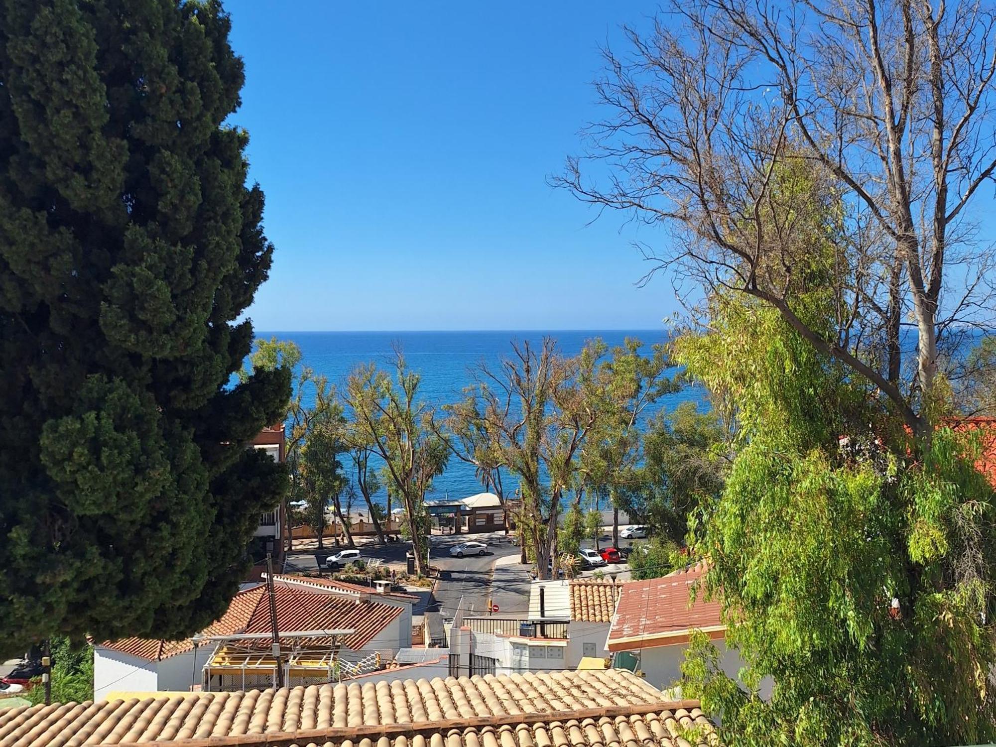 El Balneario Beach And Views, Apartamento Y Terraza Malaga Bagian luar foto